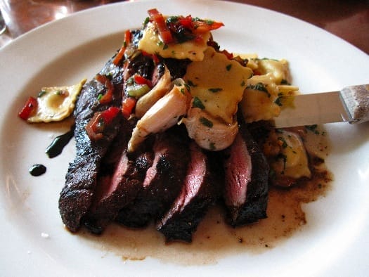 zazu-flat-iron-steak-with-blue-cheese-ravioli-and-ruby-chard zazu-flat-iron-steak-with-blue-cheese-ravioli-and-ruby-chard