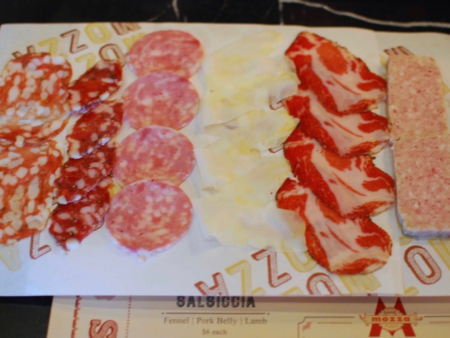 Mozza Salumi Bar [CLOSED] Food GPS