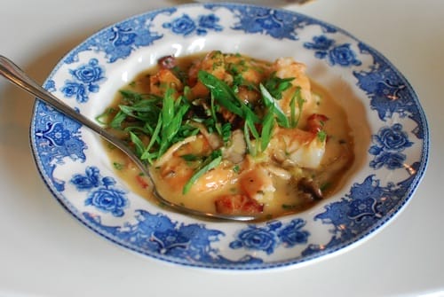 The Hart The Hunter Sign Shrimp Grits
